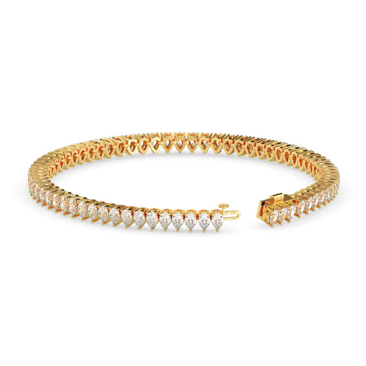 SoulLink Pear Diamond Bracelet