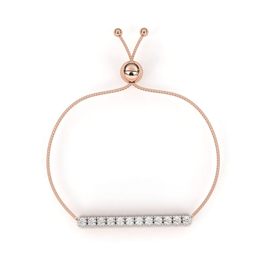 Lustre Line Diamond Bracelet