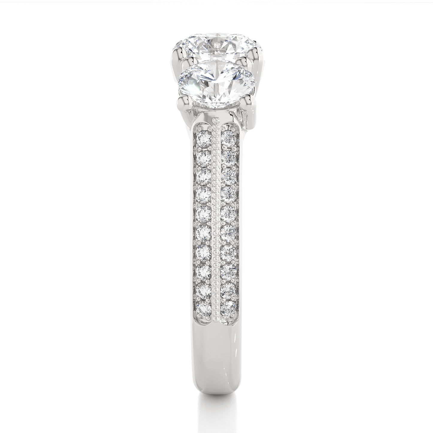 crown round diamond ring - espira fine gems