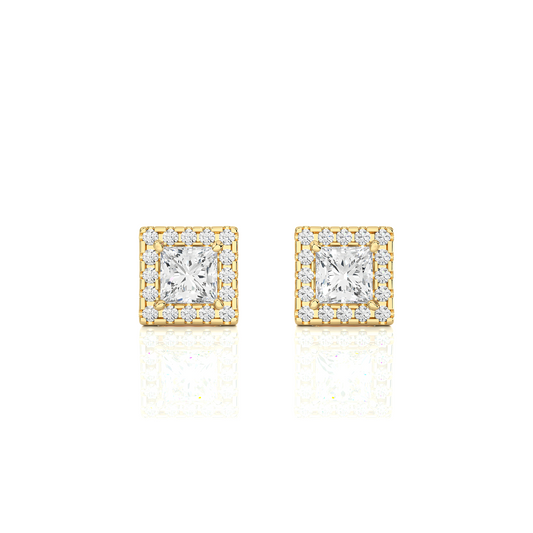 Breeze Princess Diamond Earrings - Espira Gems