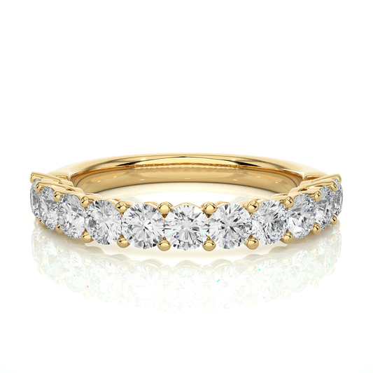 Coral Round Diamond Ring - Espira Fine Gems