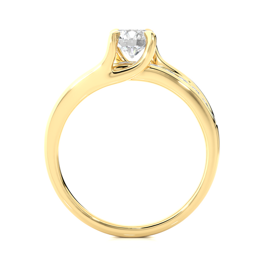 Majesty Round Diamond Ring