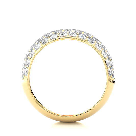 Stellar Round Diamond Ring - Espira Gems