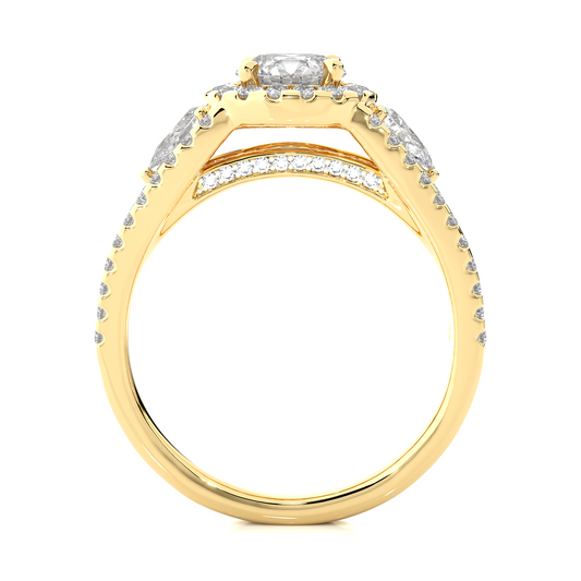Nimbus Round Diamond Ring