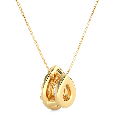 Teardrop Diamond Pendant (Chain Sold Separately) - Espira Gems
