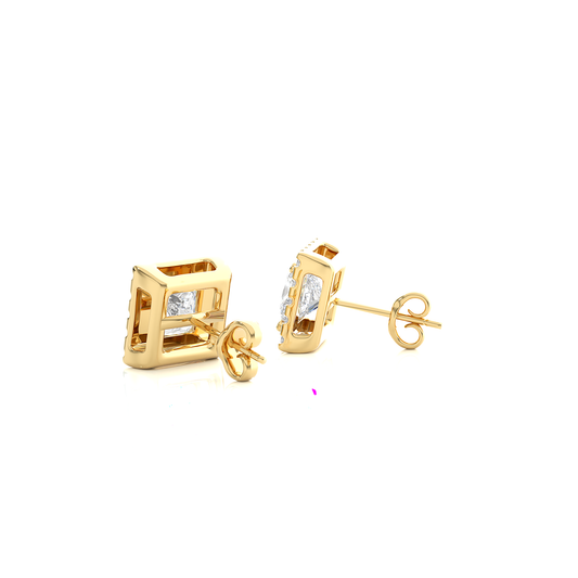 Breeze Princess Diamond Earrings - Espira Gems