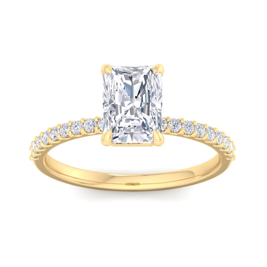 Paradise Radiant Diamond Ring