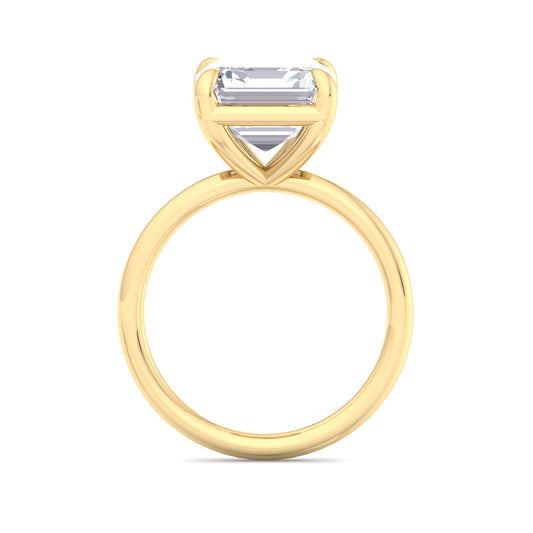 Liberty 5 Carat Asscher Diamond Ring