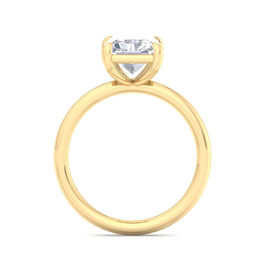 Bague Liberty avec diamant radiant de 3 carats