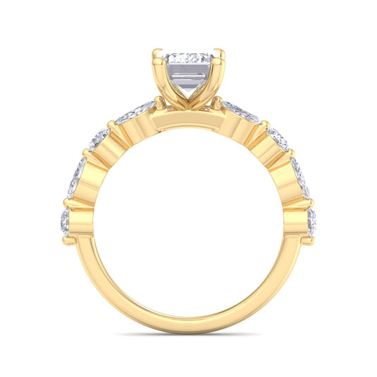 Florence Emerald Diamond Ring