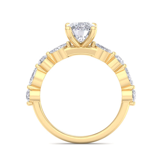 Florence Cushion Diamond Ring