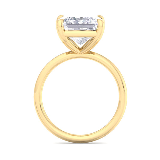 Bague Liberty en diamant princesse 4 carats