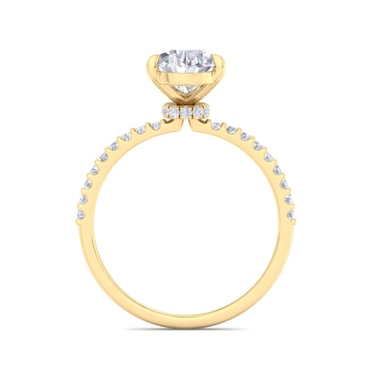Paradise Pear Diamond Ring