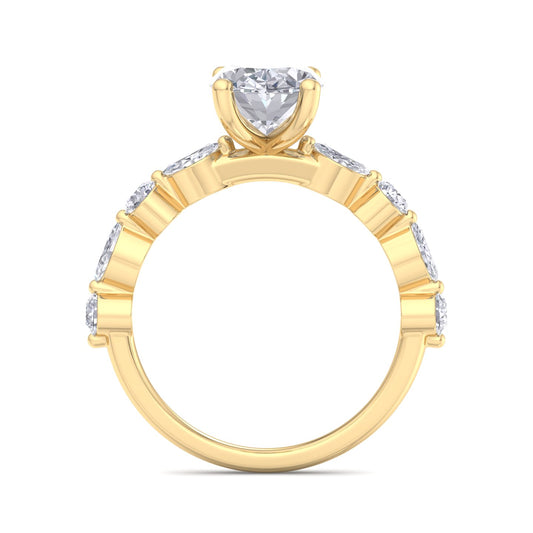 Florence Oval Diamond Ring