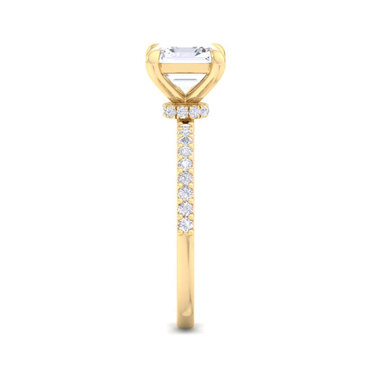 Paradise Asscher Diamond Ring