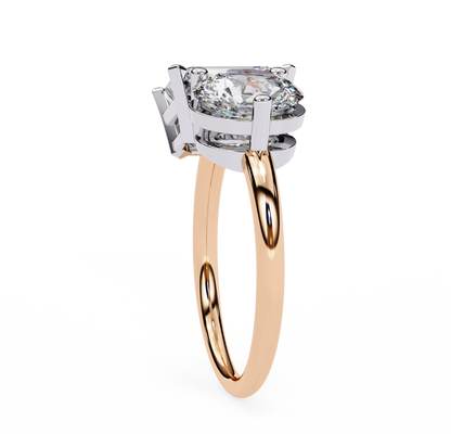 The Kylie Ring aka Toi et Moi Diamond Ring