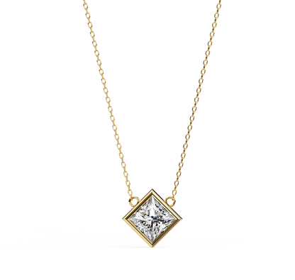 Aurora Princess Charm Diamond Pendant