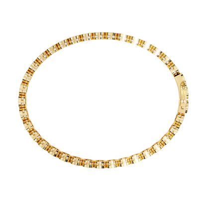 Bezel Round Diamond Bracelet