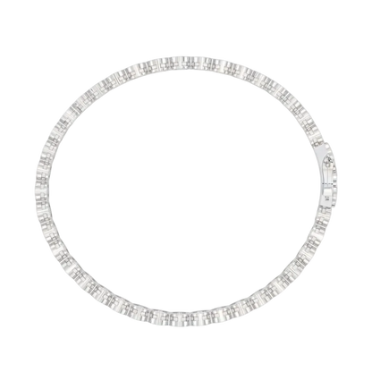 Bezel Round Diamond Bracelet