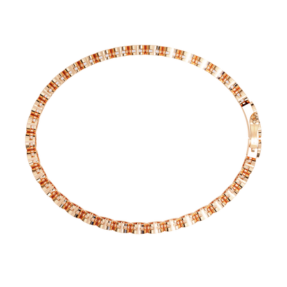 Bezel Round Diamond Bracelet