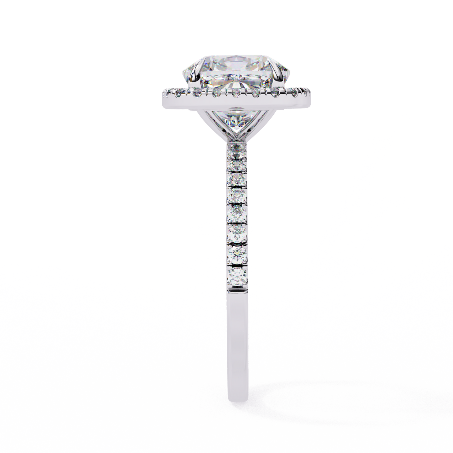 valentina cushion diamond ring - espira gems