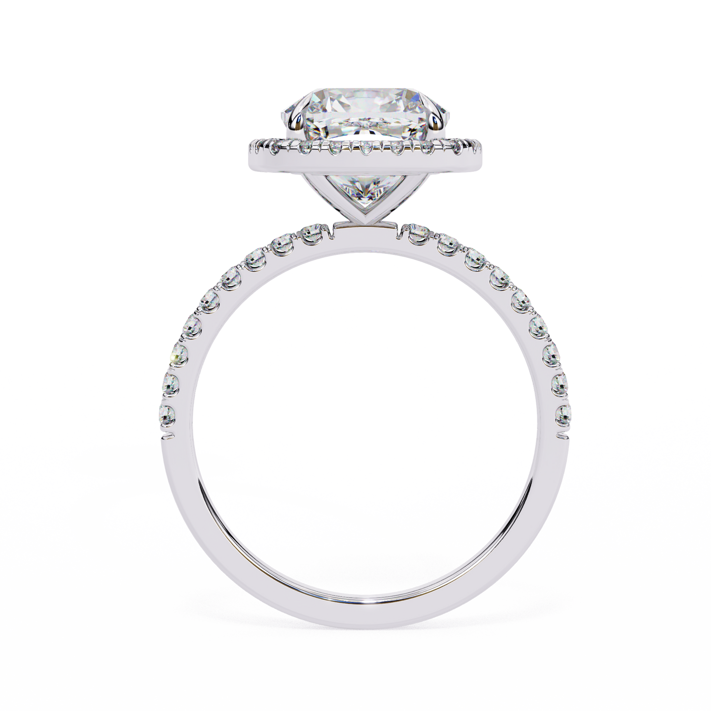 valentina cushion diamond ring - espira gems