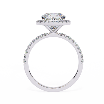 Valentina Cushion Diamond Ring - Espira Gems