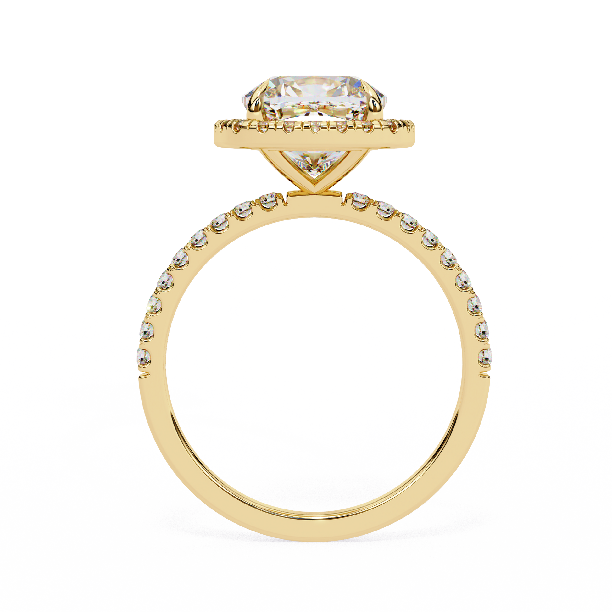 Valentina Cushion Diamond Ring - Espira Gems