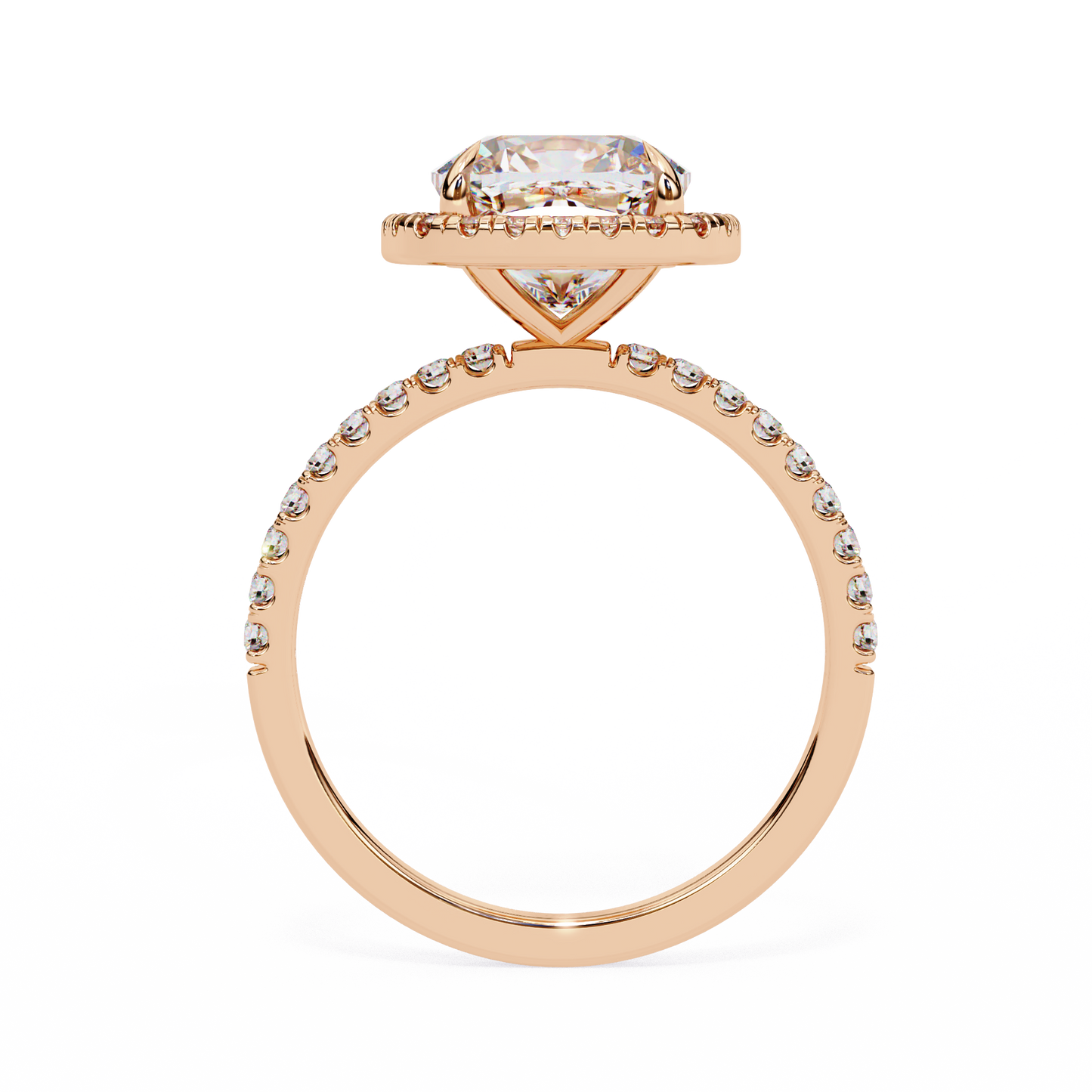 valentina cushion diamond ring - espira gems