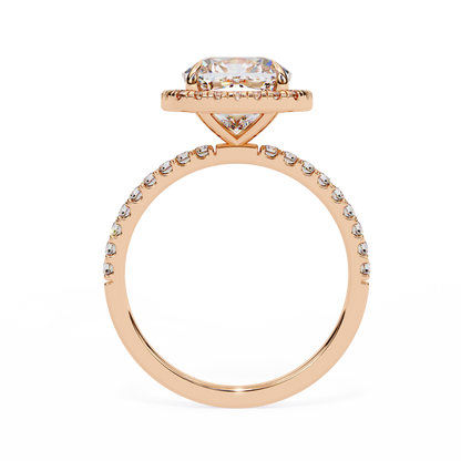 Valentina Cushion Diamond Ring - Espira Gems
