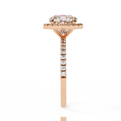 Valentina Cushion Diamond Ring - Espira Gems