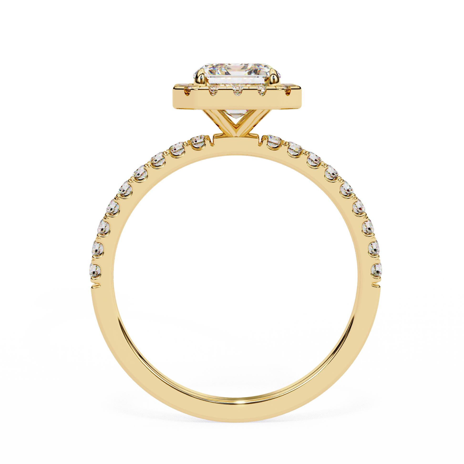 Valentina Emerald Diamond Ring - Espira Gems