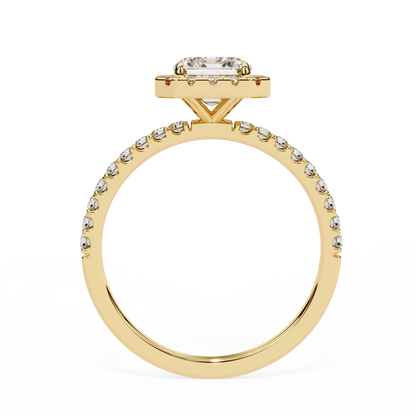 Valentina Emerald Diamond Ring - Espira Gems
