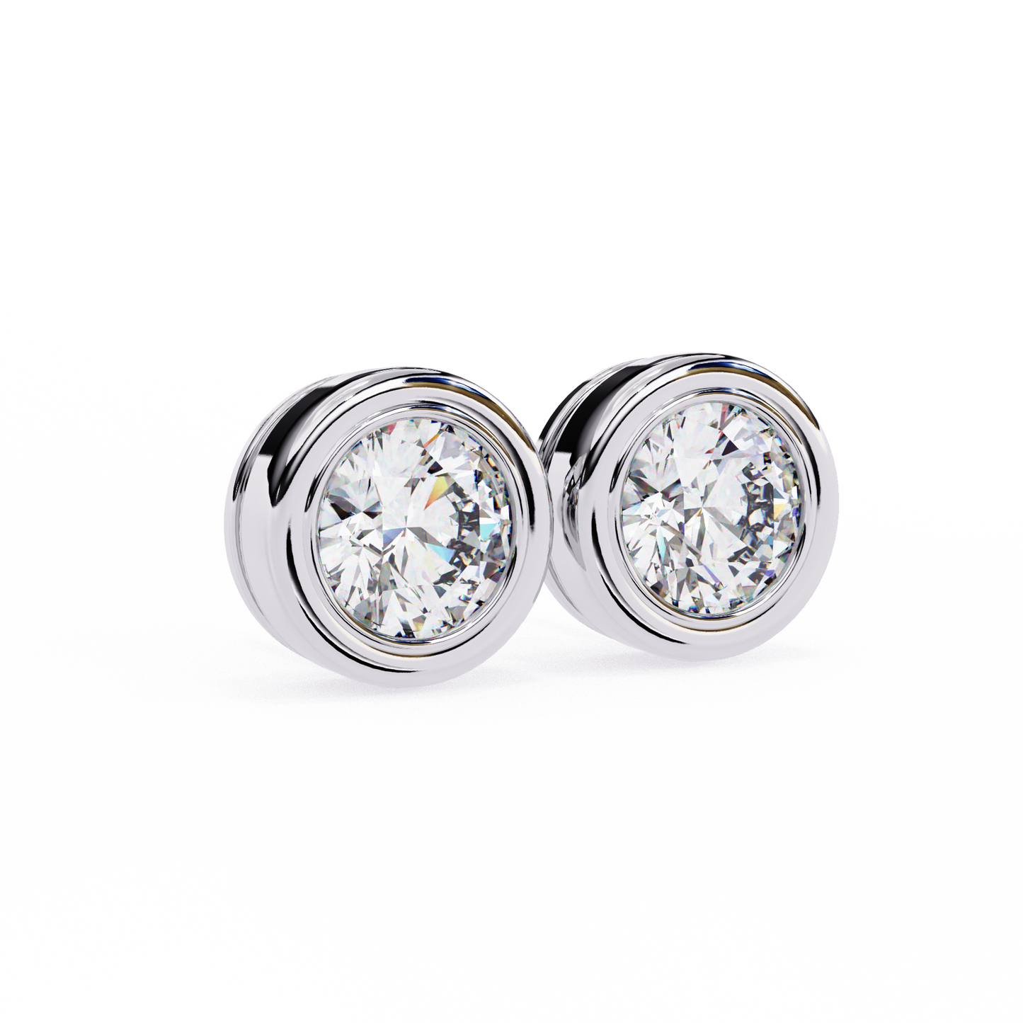 evoke classic diamond earrings