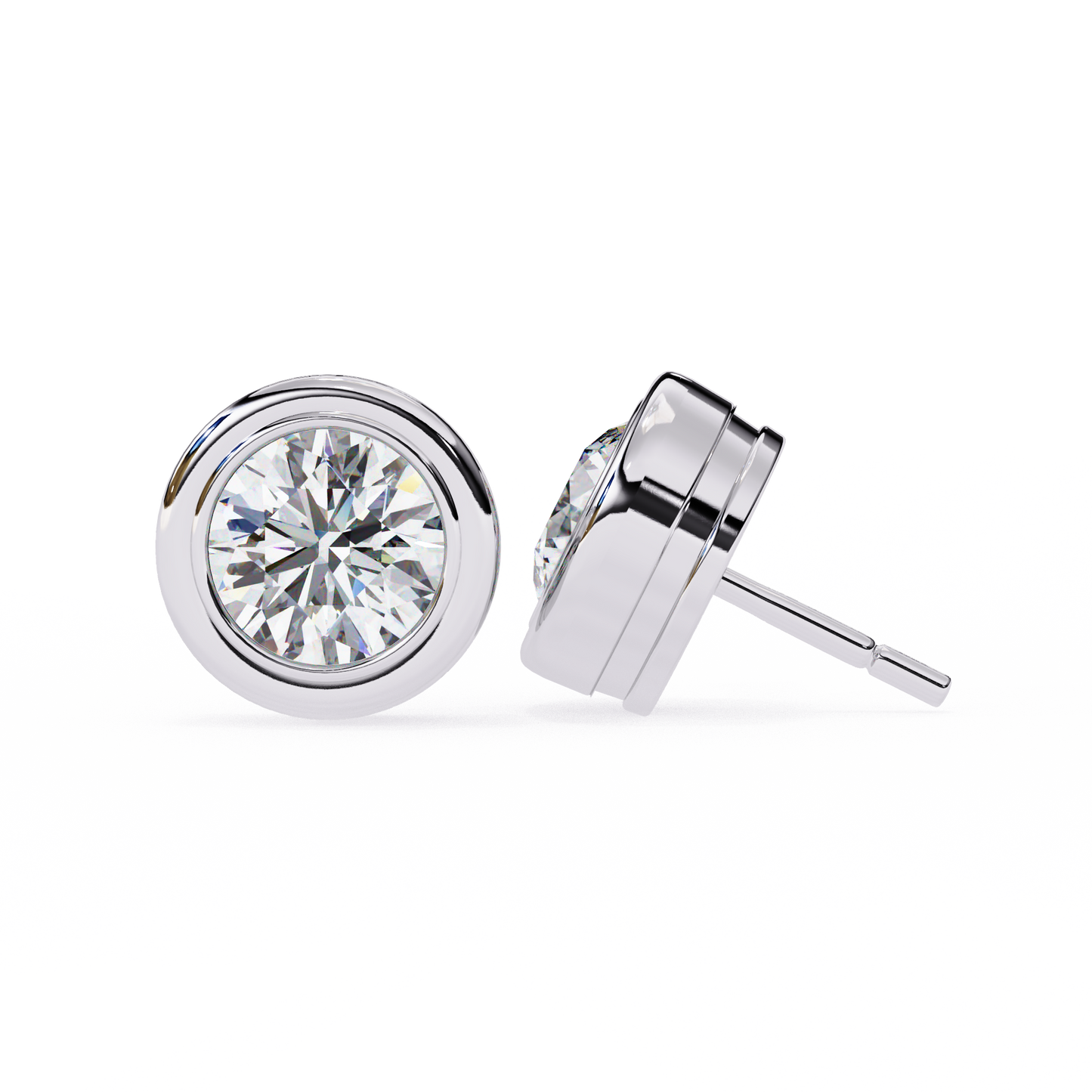 evoke classic diamond earrings