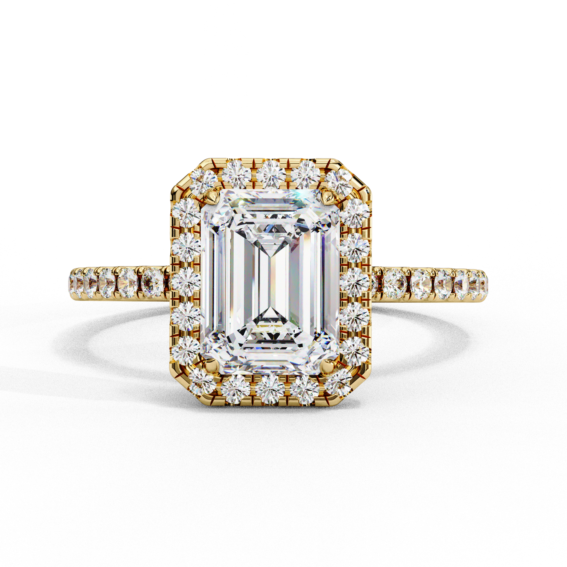 Valentina Emerald Diamond Ring - Espira Gems