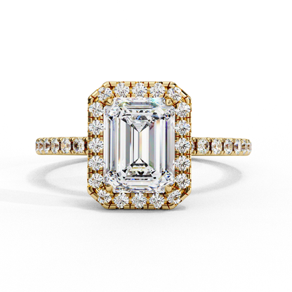 Valentina Emerald Diamond Ring - Espira Gems