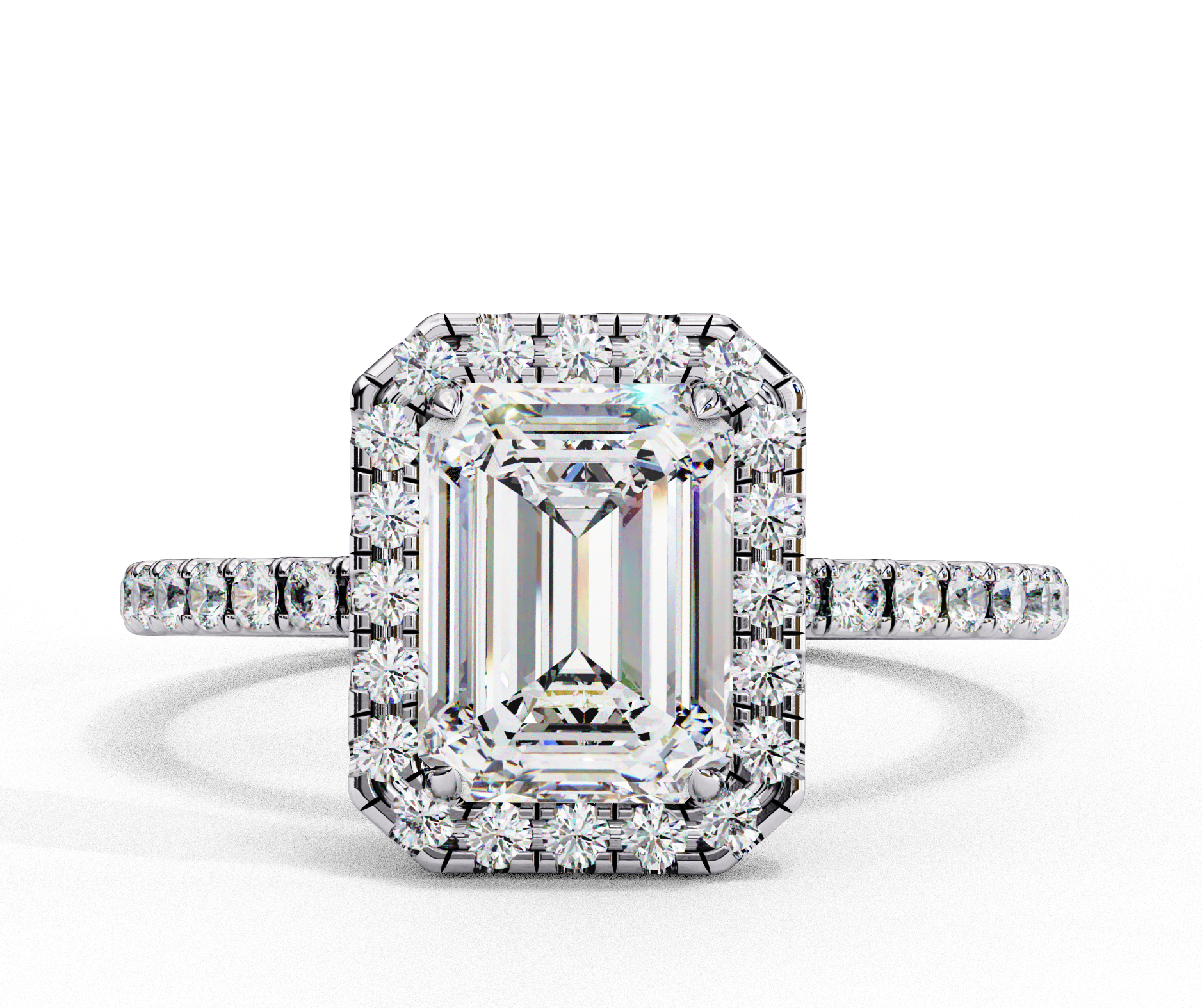 Valentina Emerald Diamond Ring - Espira Gems