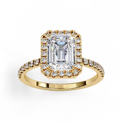 Valentina Emerald Diamond Ring - Espira Gems