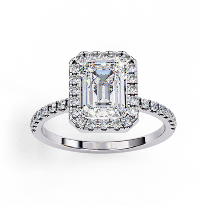 Valentina Emerald Diamond Ring - Espira Gems