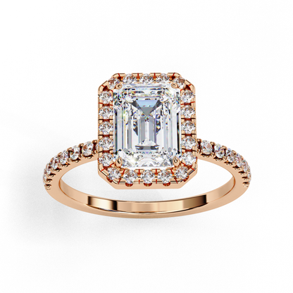 Valentina Emerald Diamond Ring - Espira Gems