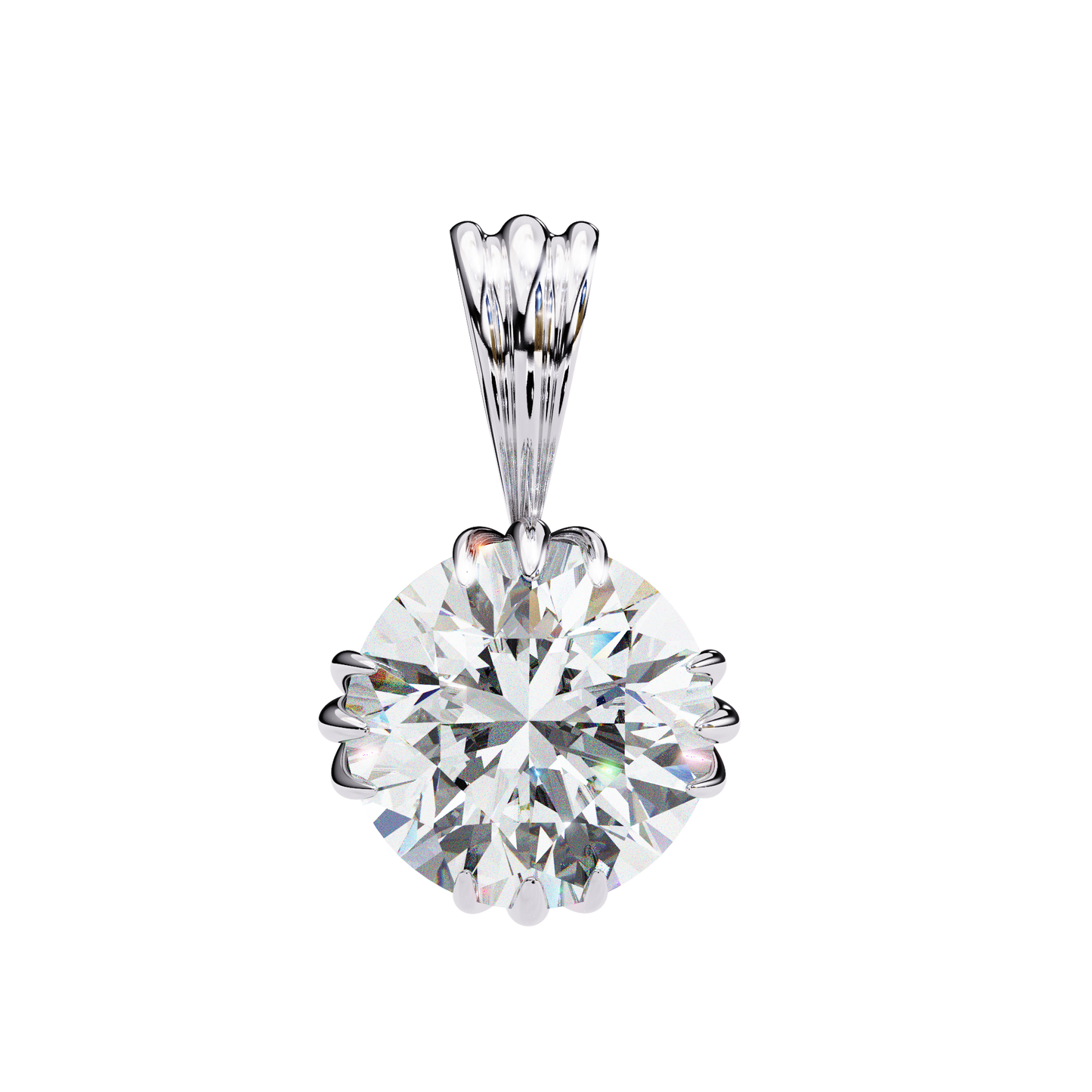 vesta diamond pendant (chain sold separately)