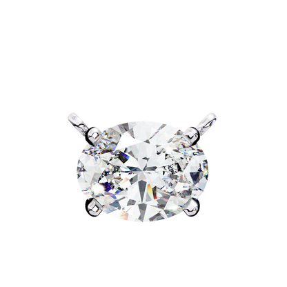 Ivy Grace Oval Diamond Pendant