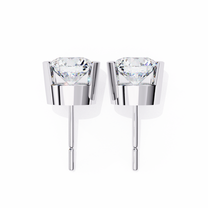 Nova Round Diamond Earrings