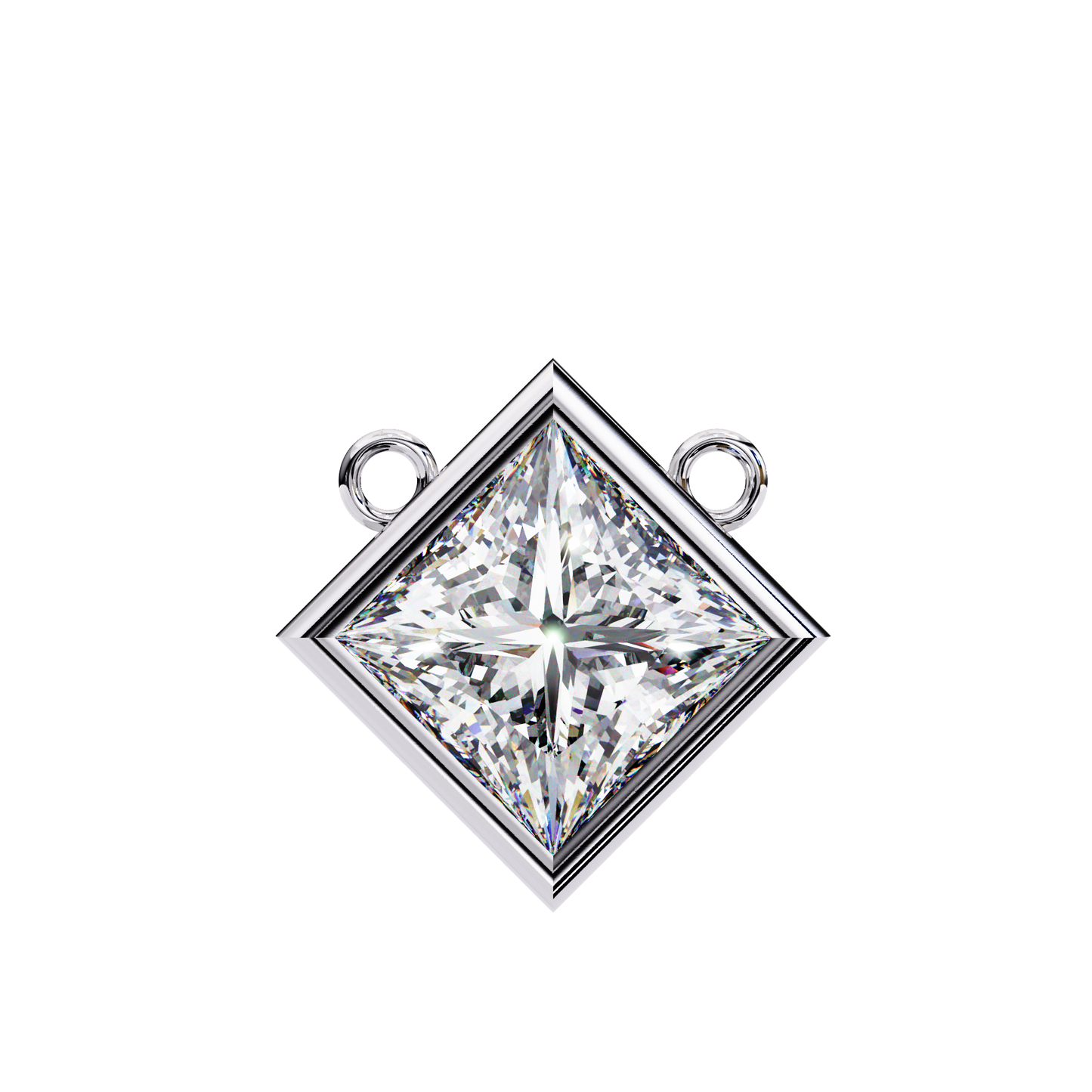 pendentif diamant floris céleste