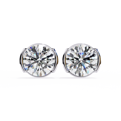 Nova Round Diamond Earrings