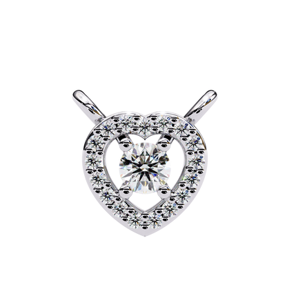 Celestial Heart Diamond Pendant