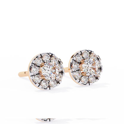 Boucles d'oreilles Celestia Luxe en diamant