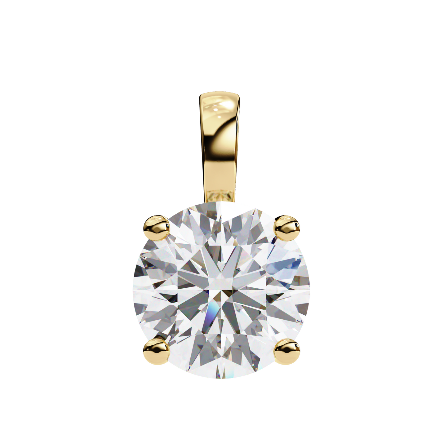 pendentif diamant floris céleste