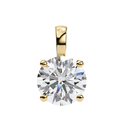 Pendentif diamant Floris céleste